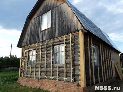 Сделаем фасад деревянного дома профлистом и сайдингом фото 1